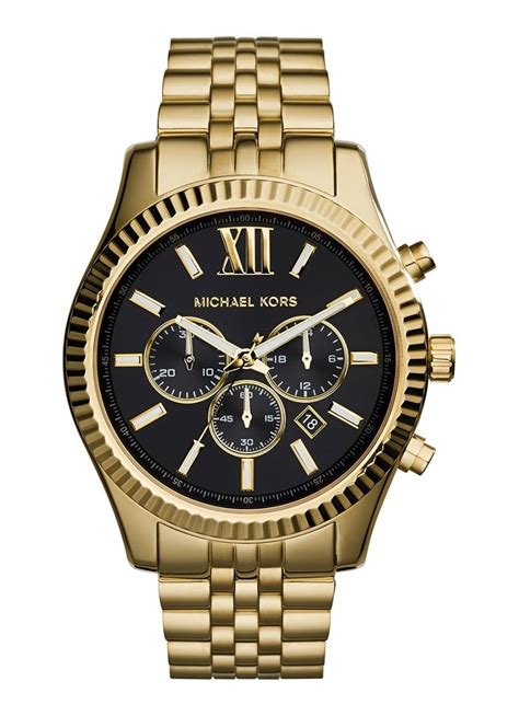 horloge goud zilver michael kors|Goudkleurige horloges .